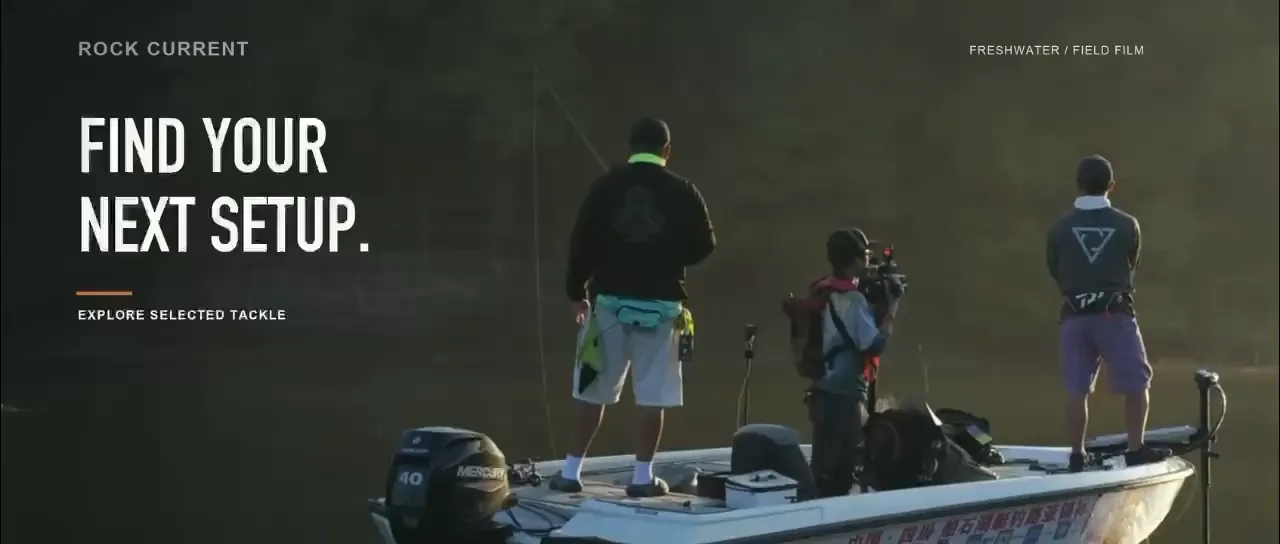 ROCK CURRENT brand film: freshwater fishing and reading the water